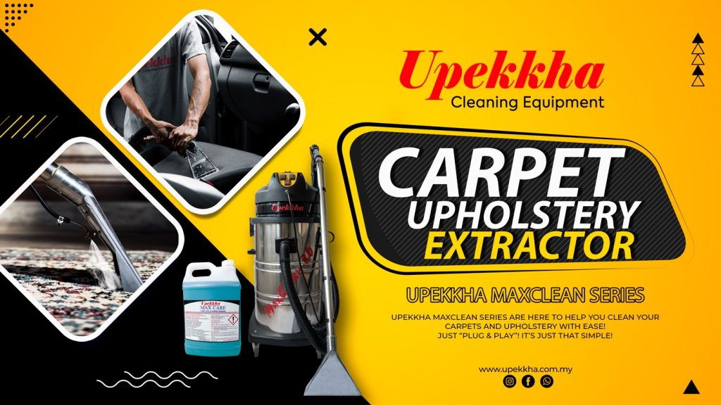 Upekkha MaxClean carpet upholstery extractor