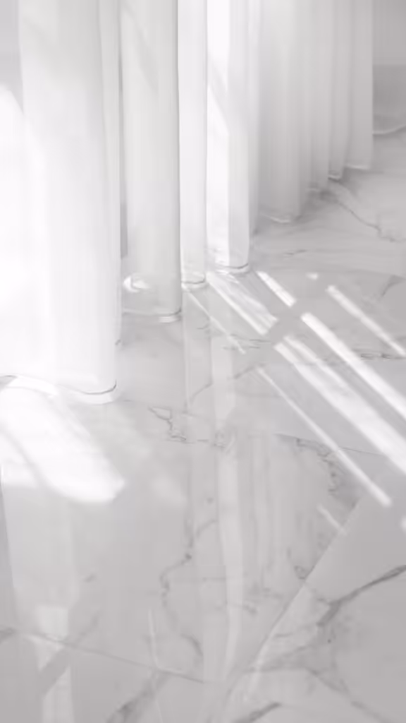 A marble floor