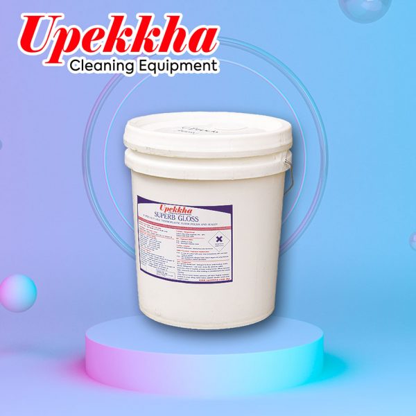 Upekkha brand of superb gloss in white bucket with metal handler