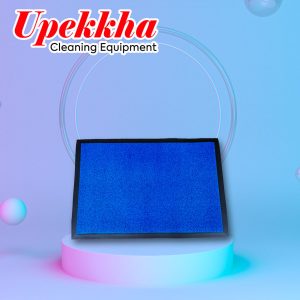 Blue coil mat for cushion