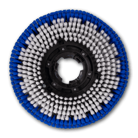 Upekkha's single disk floor scrubber in color of blue and white