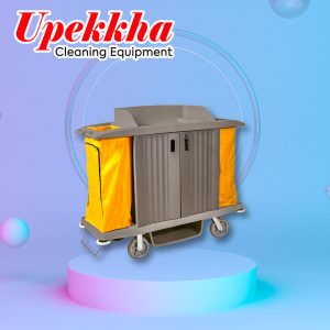 Housekeeping cart to keep all the cleaning tools