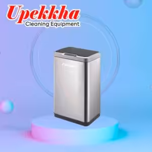 Upekkha V-BIN.Z series stainless steel rectangular sensor bin.