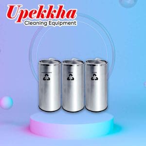 Recycle Bin Stainless Steel Flip Top Recycle Bin RC02 Upekkha Cleaning Products Our Trusted Stainless Steel Flip Top Recycle Bin RC02 Upekkha Cleaning Products