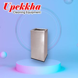 Upekkha V-BIN.S11 rectangular stainless steel open top bin.