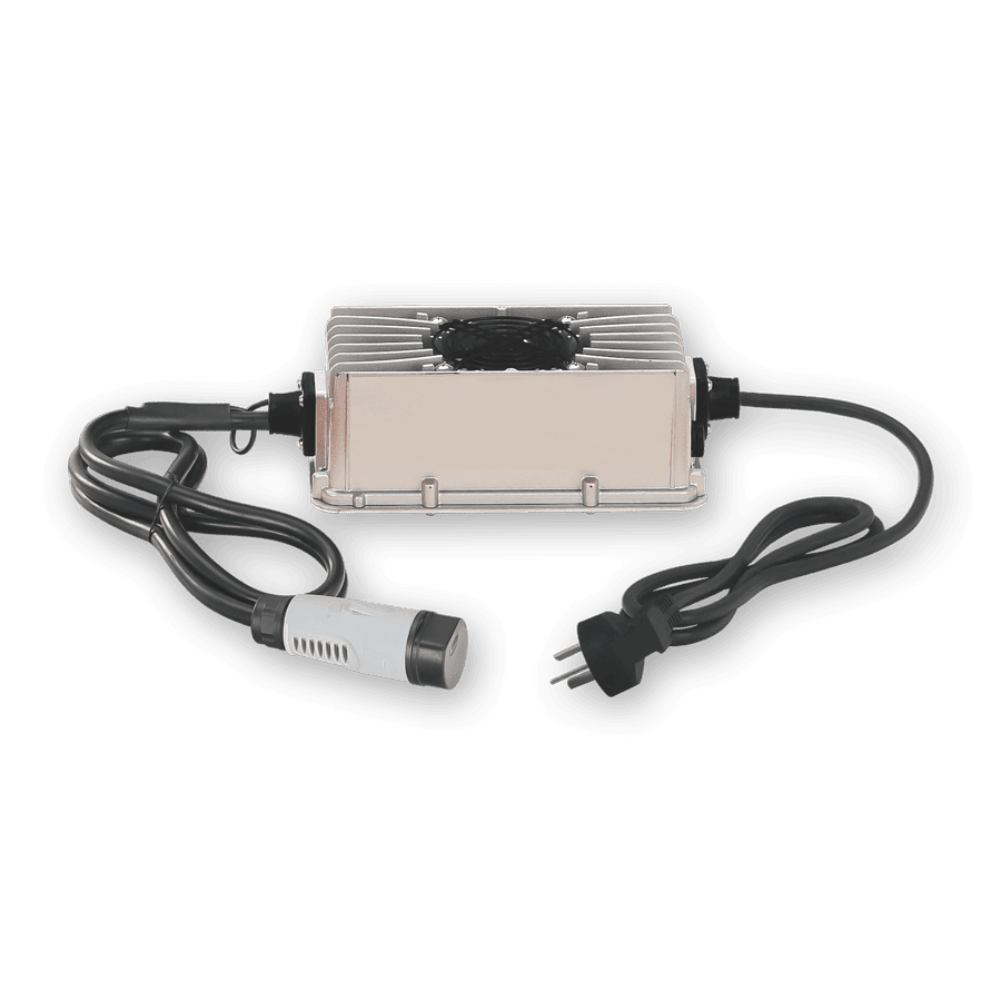 Gel battery charger for Upekkha ride on sweepers.