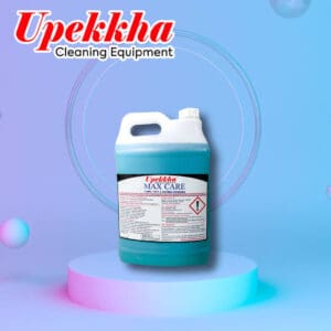 Upekkha blue MaxCare cleaning detergent.