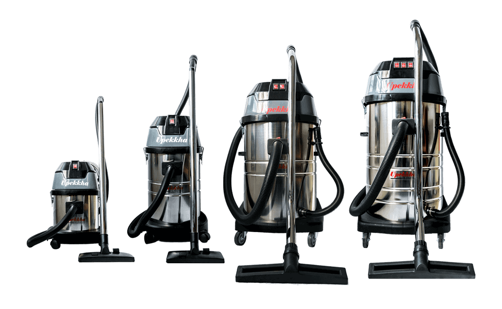 Four Upekkha Malaysia Industrial Wet and Dry Vacuum Cleaners