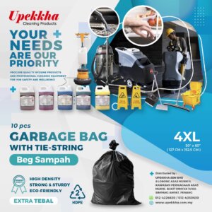 Garbage Bag – Size 4XL Garbage Bags Upekkha Cleaning Supplies Malaysia