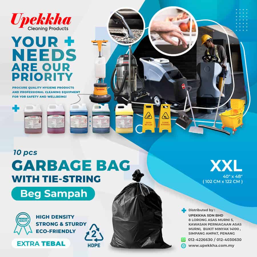 Upekkha garbage bag size XXL.