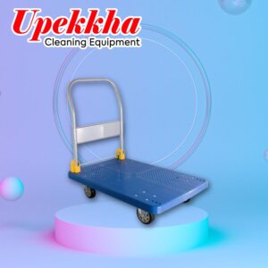 Heavy Duty Foldable PE Platform Trolley Janitorial Equipment Upekkha Cleaning Supplies Malaysia