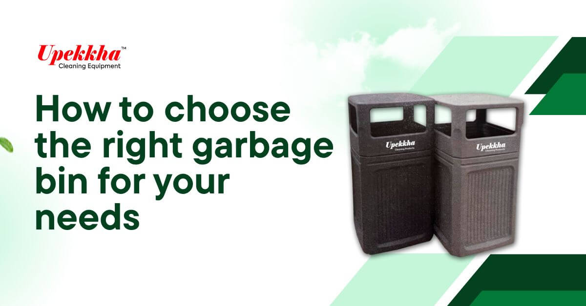 Guide for selecting garbage bins