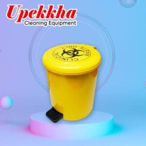 Clinical Waste Bin 10L, 18L & 35L Yellow Round Clinical Waste Bin Upekkha Cleaning Products Our Trusted 10L, 18L & 35L Yellow Round Clinical Waste Bin Upekkha Cleaning Products