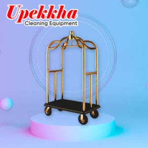 Our Trusted Gold Plated Birdcage Trolley BC02 Upekkha Cleaning Products