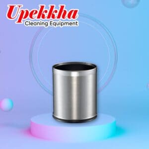 Our Trusted V-BIN.S9 Stainless Steel Round Waste Bin Upekkha Cleaning Products